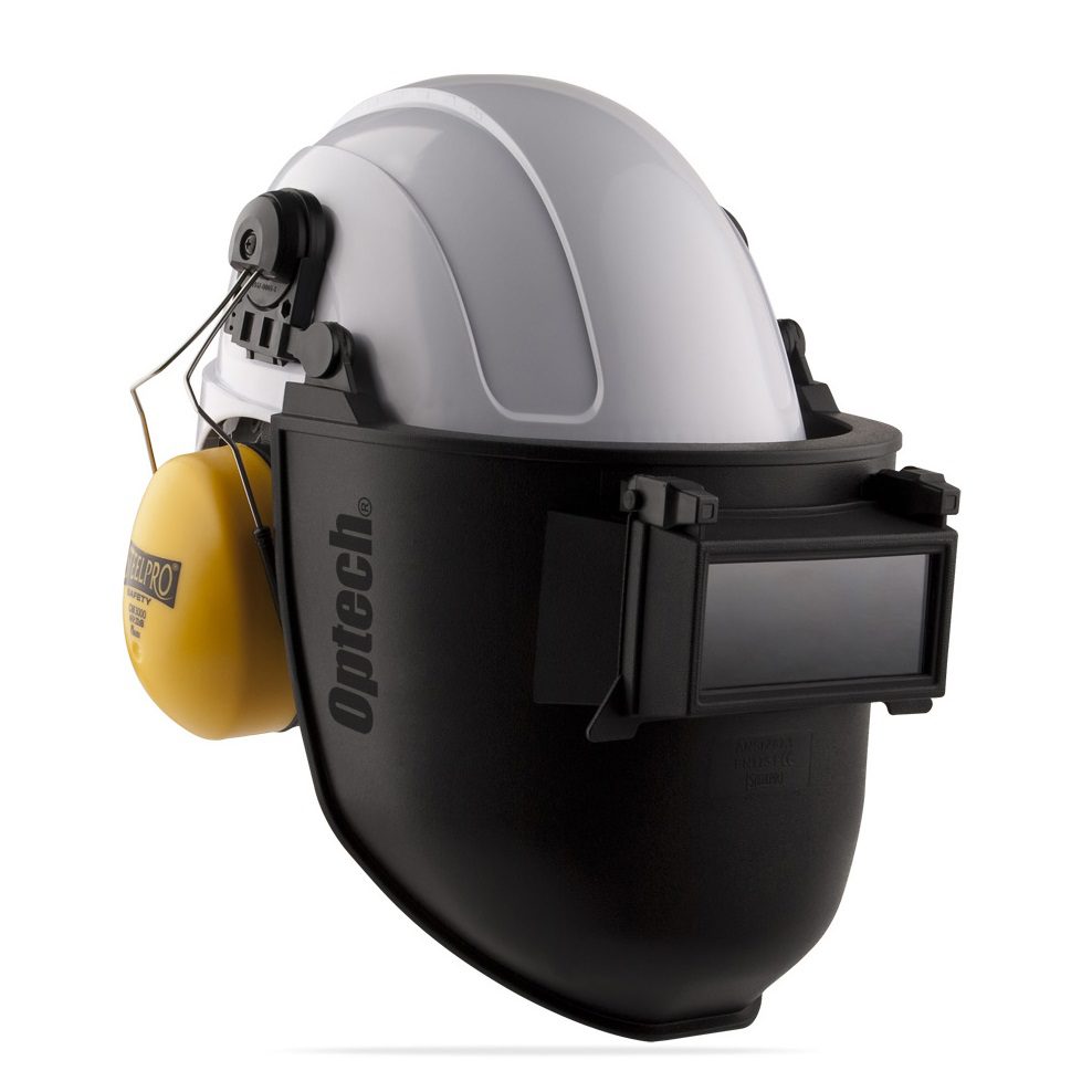 🔥 Masque soudeur sur casque